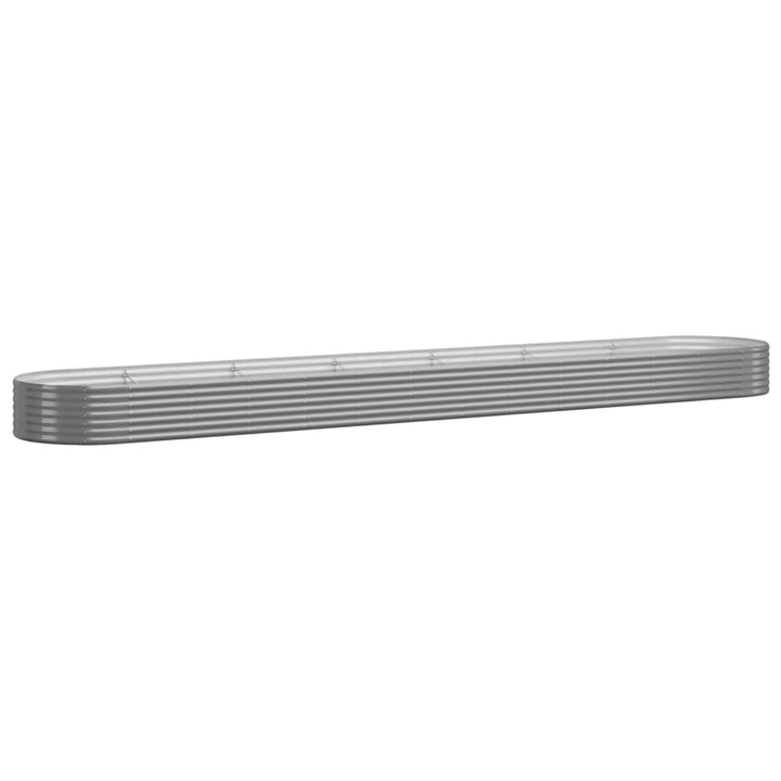 plantekasse 544x100x36 cm galvaniseret stål grå