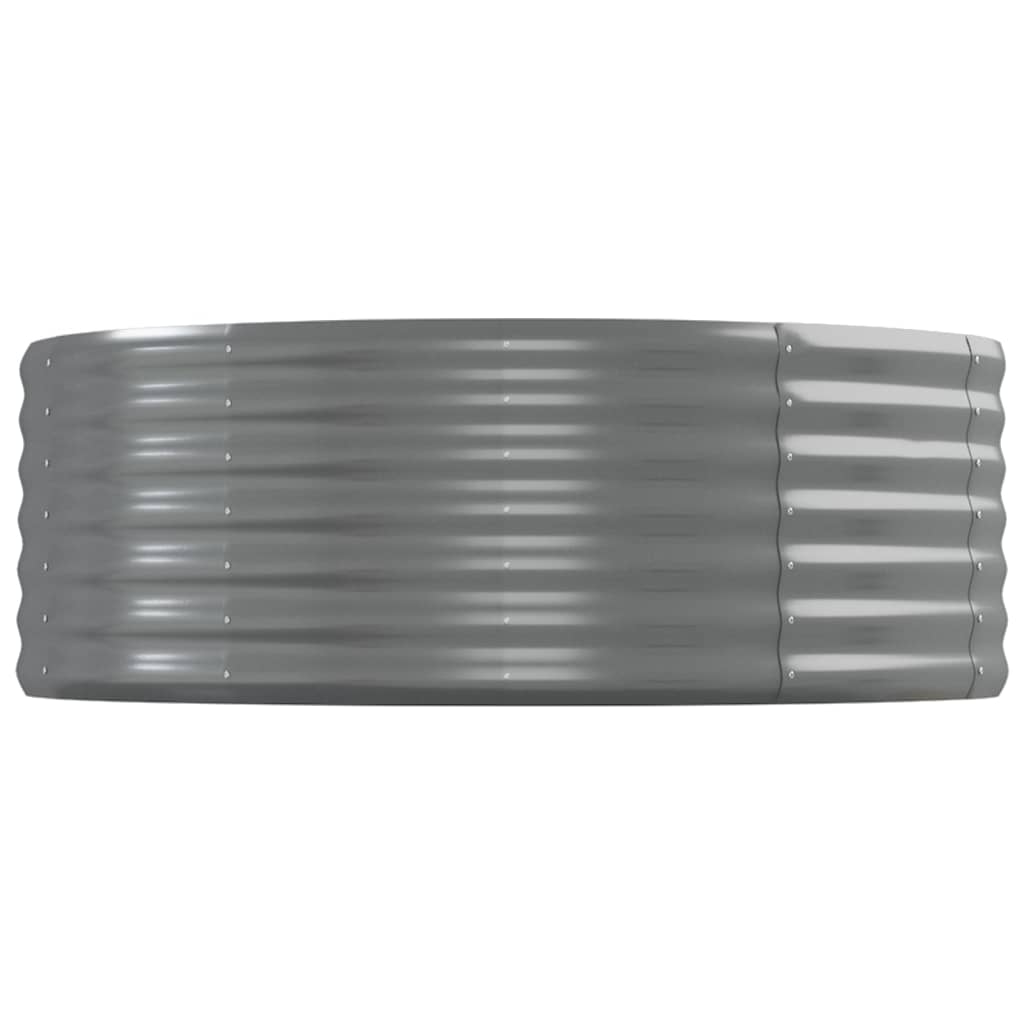 plantekasse 544x100x36 cm galvaniseret stål grå