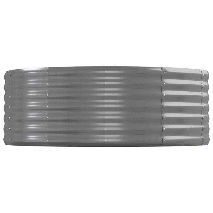 plantekasse 544x100x36 cm galvaniseret stål grå