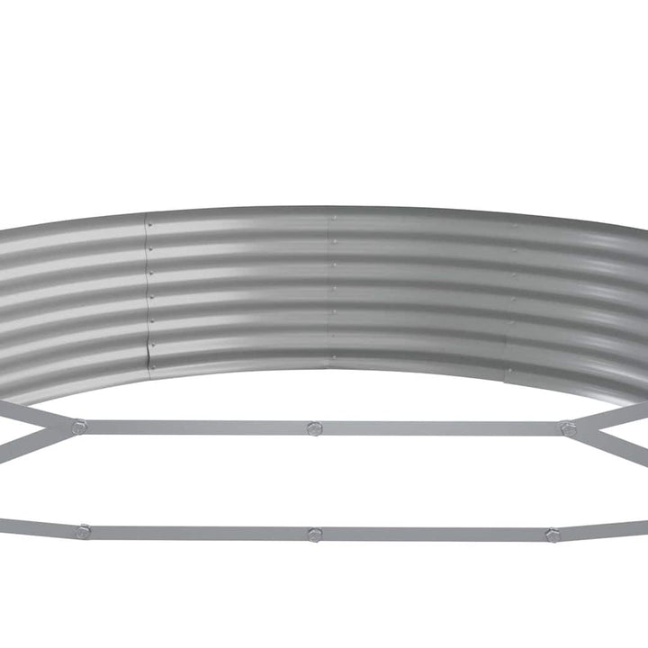 plantekasse 523x140x36 cm galvaniseret stål grå