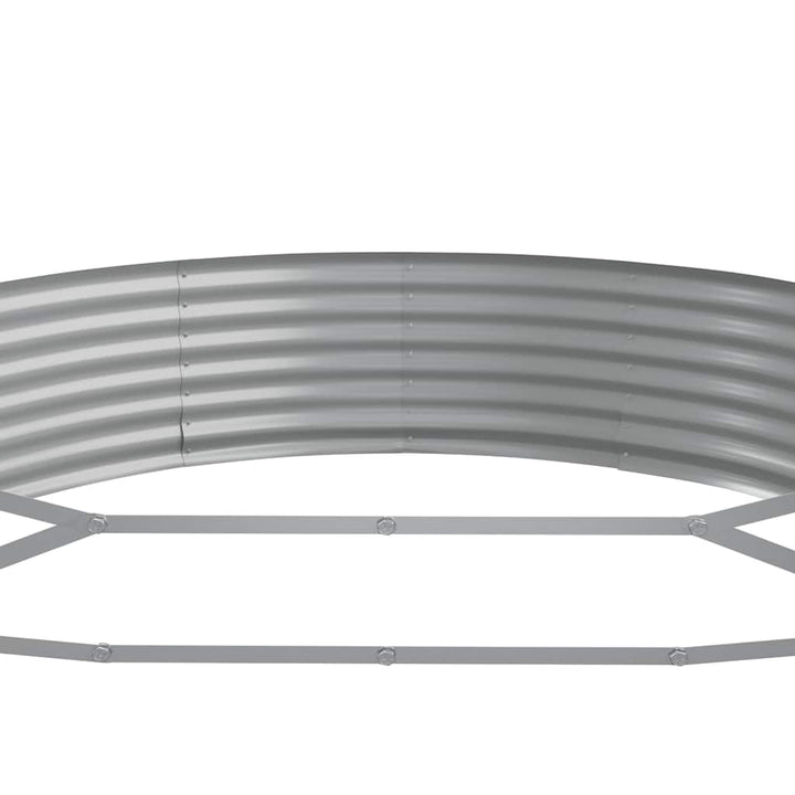plantekasse 600x140x36 cm galvaniseret stål antracitgrå