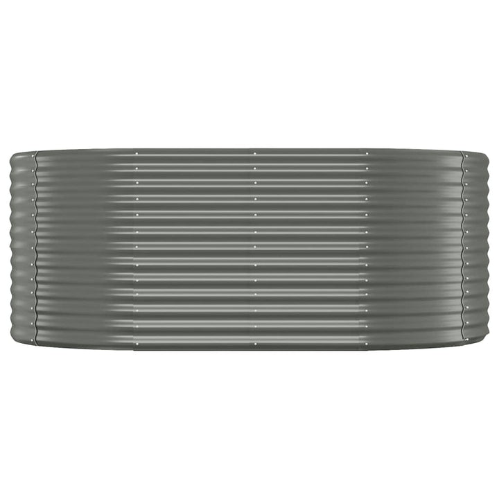 plantekrukke 175x100x68 cm galvaniseret stål grå