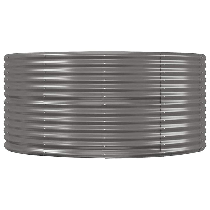 plantekasse 367x140x68 cm galvaniseret stål grå