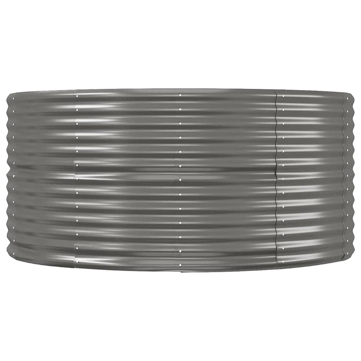 plantekasse 447x140x68 cm galvaniseret stål grå