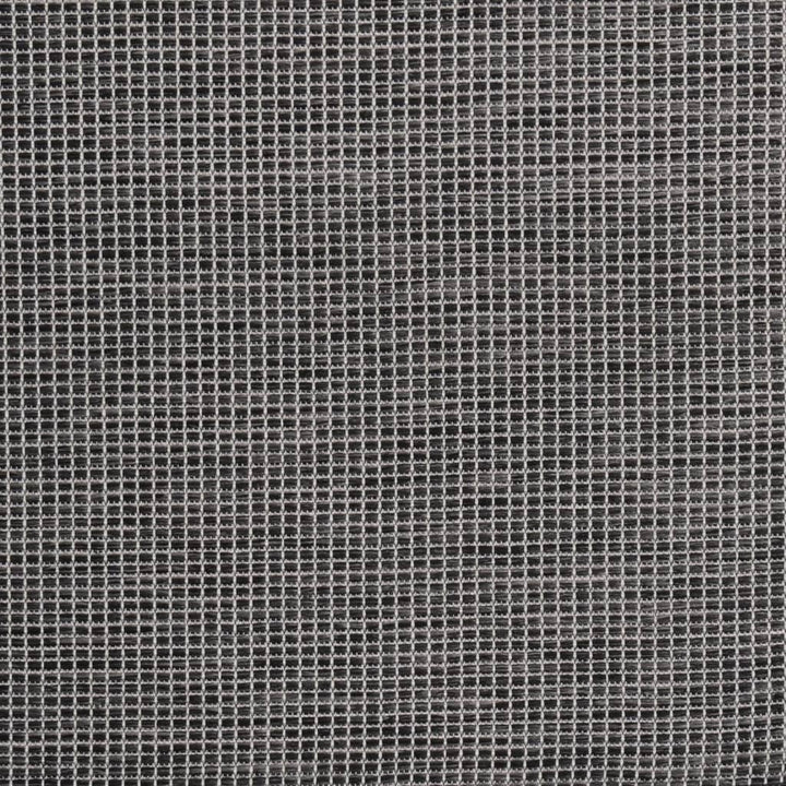 fladvævet udendørstæppe 80x150 cm grå