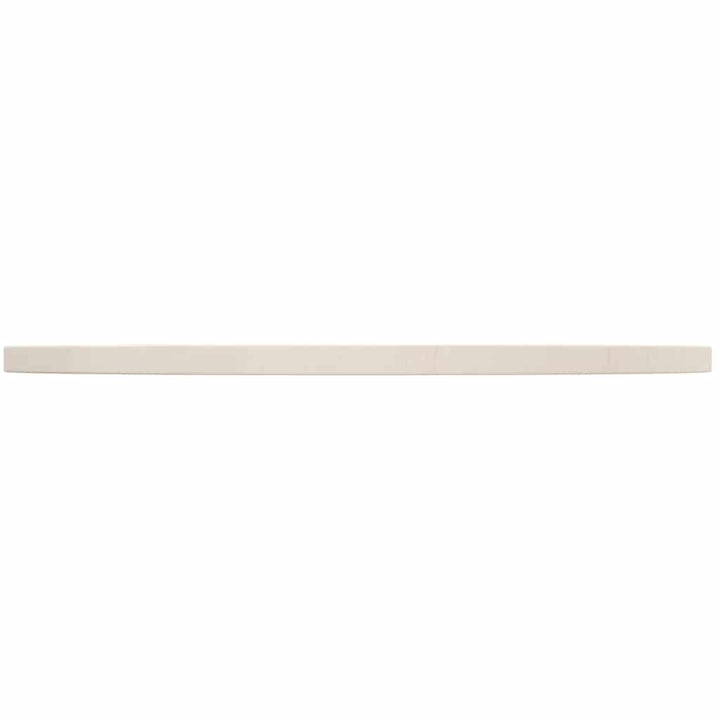 bordplade Ø70x2,5 cm massivt fyrretræ hvid