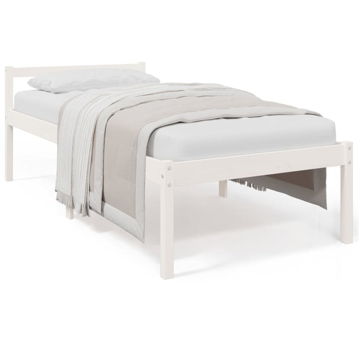 seniorseng 90x190 cm enkeltseng massivt fyrretræ