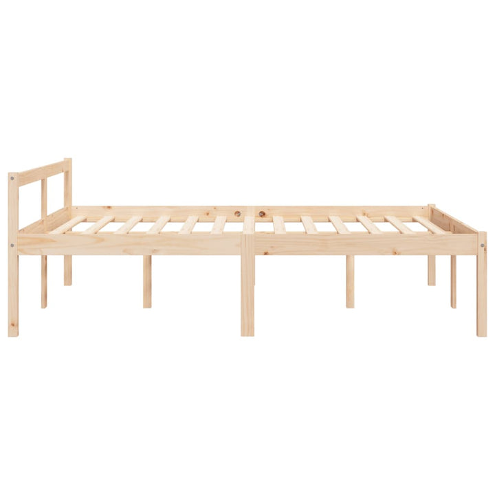 seniorseng 140x190 cm massivt fyrretræ