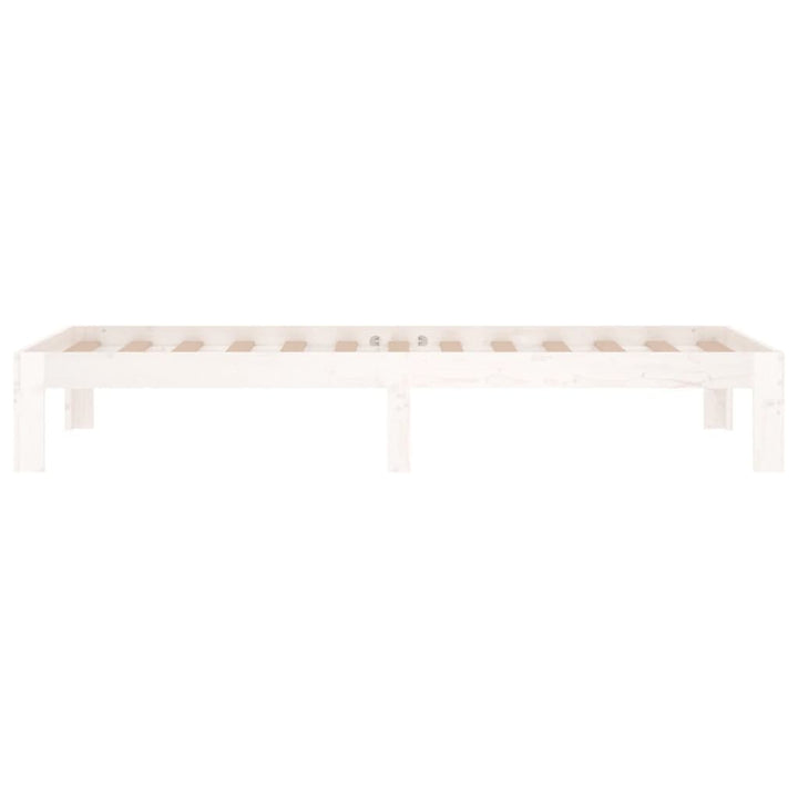 sengeramme 75x190 cm Small Single massivt træ hvid