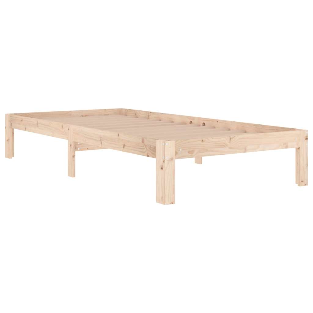 sengeramme 90x190 cm massivt træ