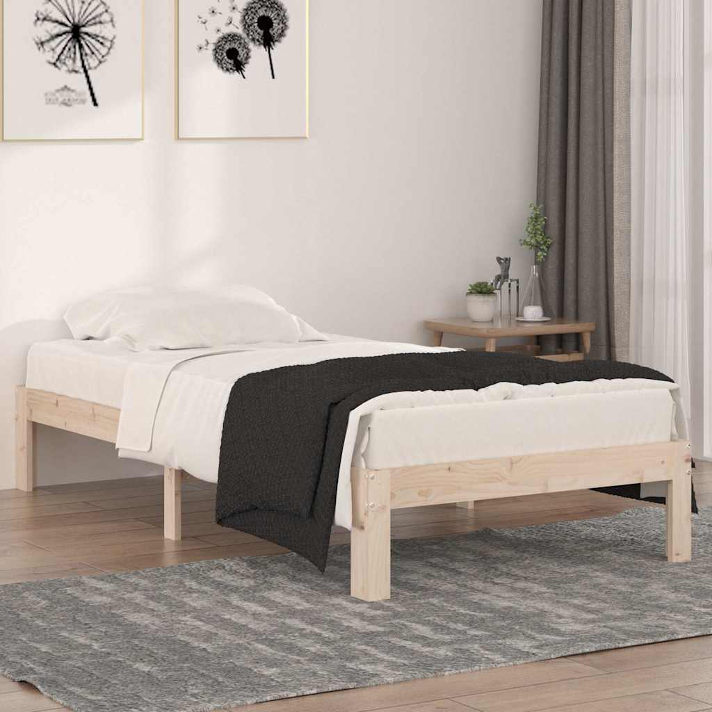 sengeramme 90x190 cm massivt træ