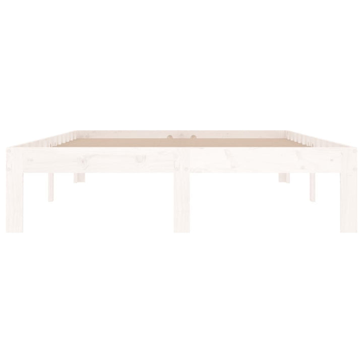 sengeramme 120x190 cm Small Double massivt træ hvid