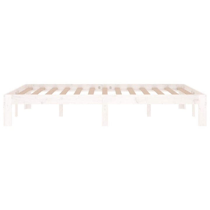 sengeramme 120x190 cm Small Double massivt træ hvid