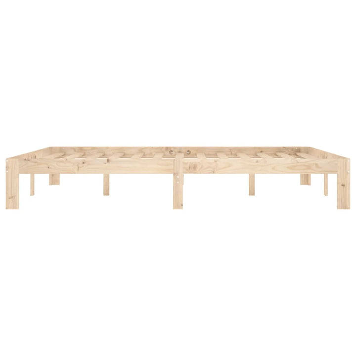 sengeramme 160x200 cm massivt fyrretræ
