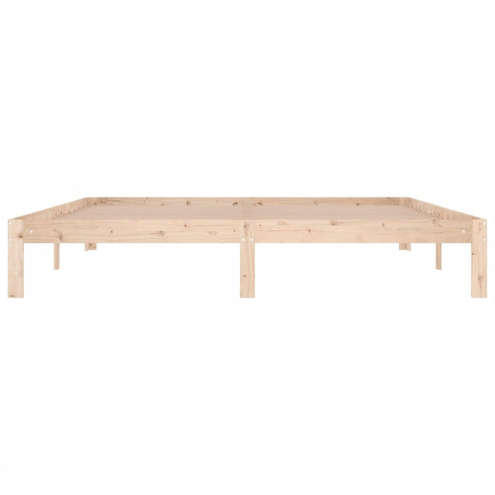 sengeramme 180x200 cm massivt fyrretræ