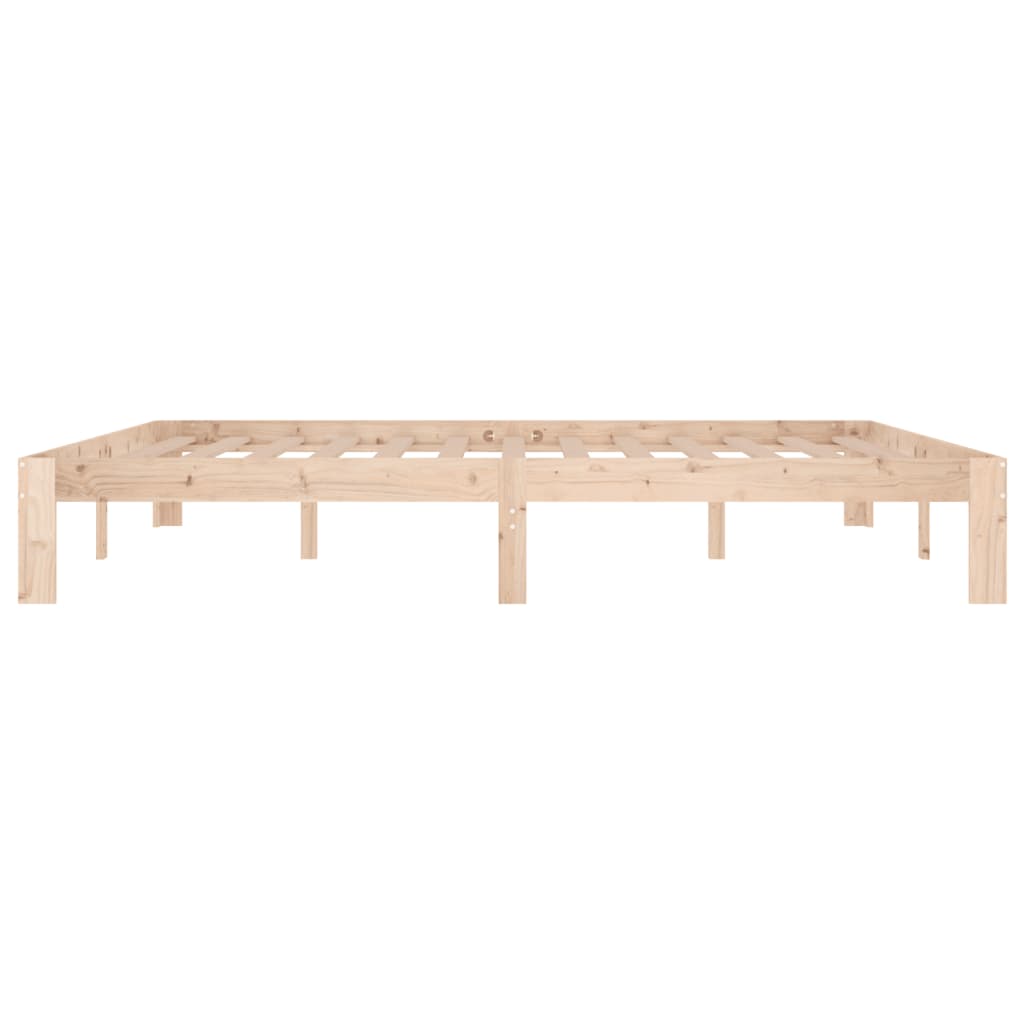 sengeramme 180x200 cm massivt fyrretræ