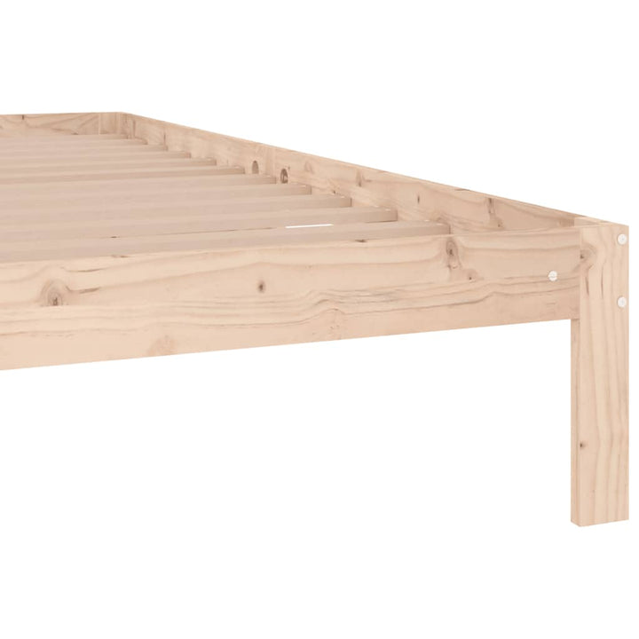 sengeramme 180x200 cm massivt fyrretræ