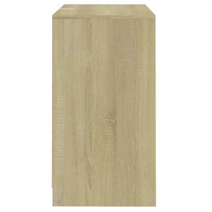 skænke 2 stk. 70x41x75 cm konstrueret træ sonoma-eg