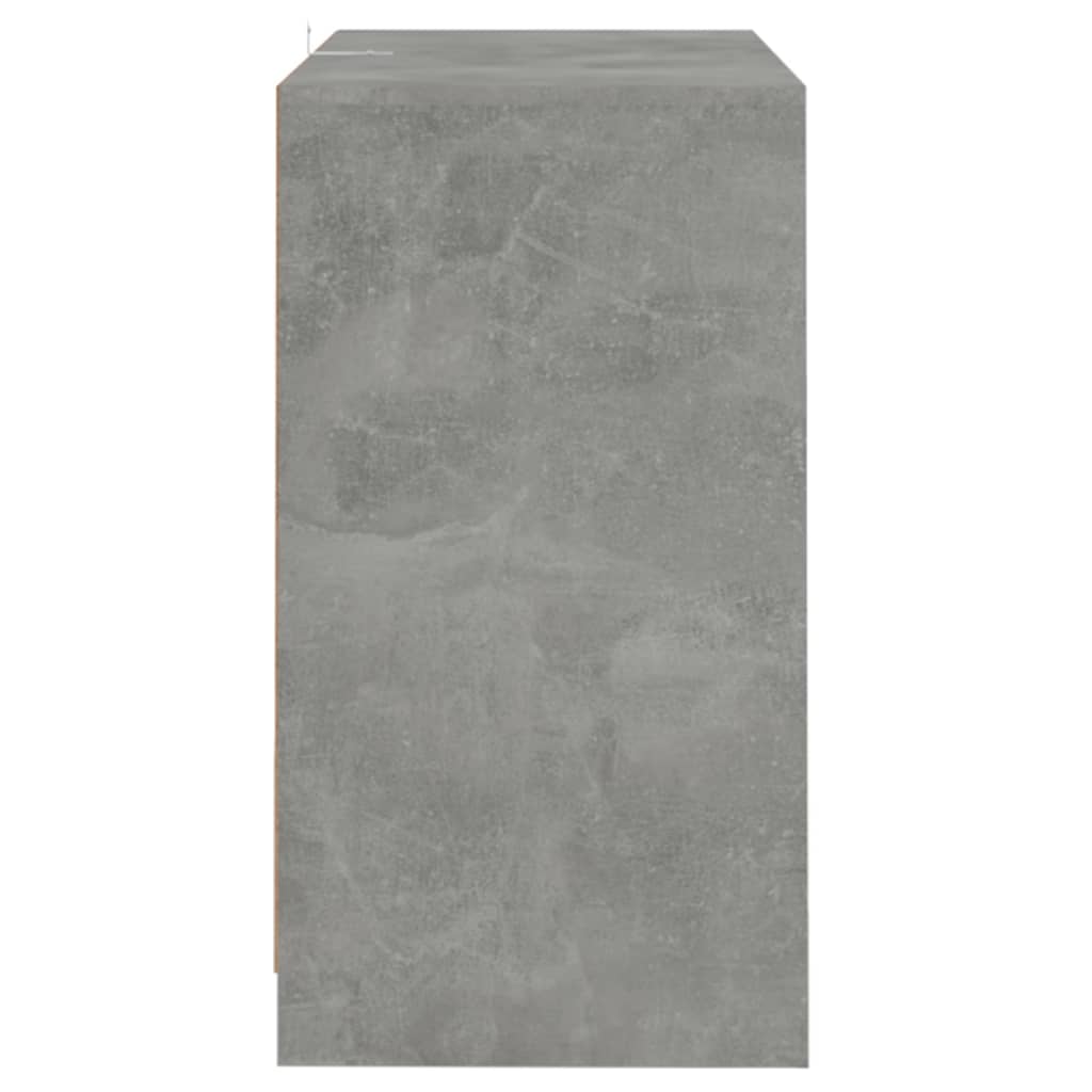 skænke 2 stk. 70x41x75 cm konstrueret træ betongrå
