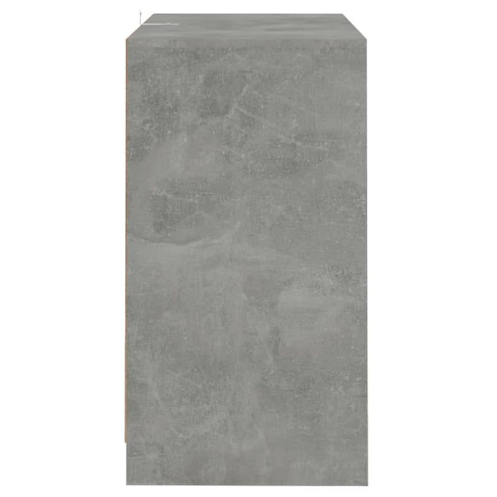skænke 2 stk. 70x41x75 cm konstrueret træ betongrå