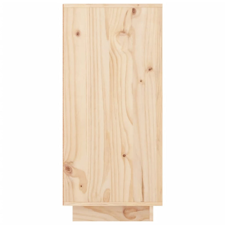 skænk 111x34x75 cm massivt fyrretræ