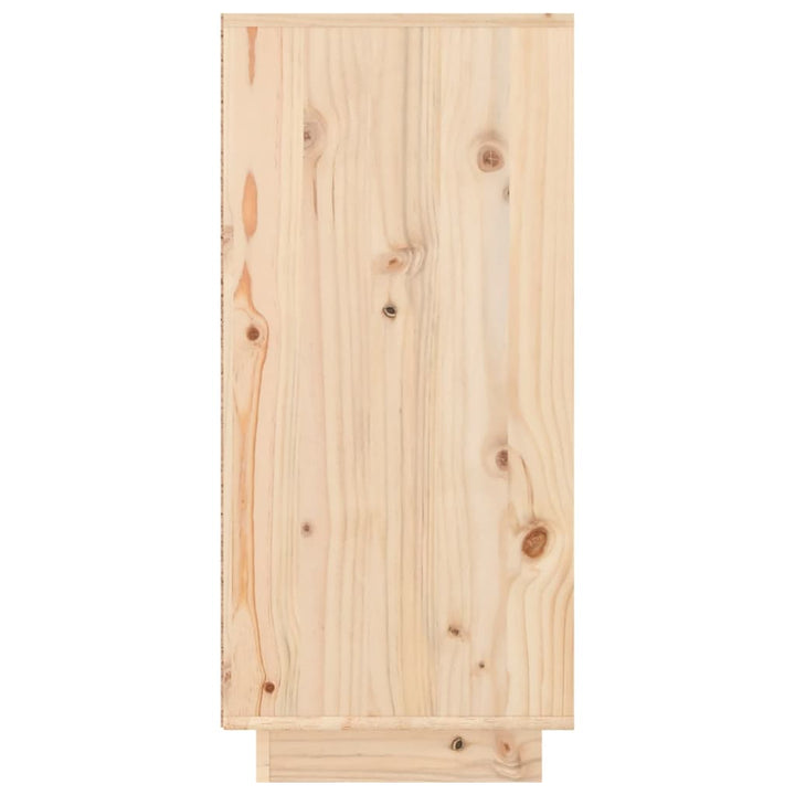 skænk 111x36x75 cm massivt fyrretræ