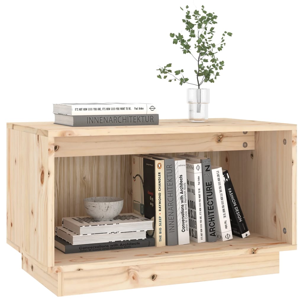 tv-bord 60x35x35 cm massivt fyrretræ