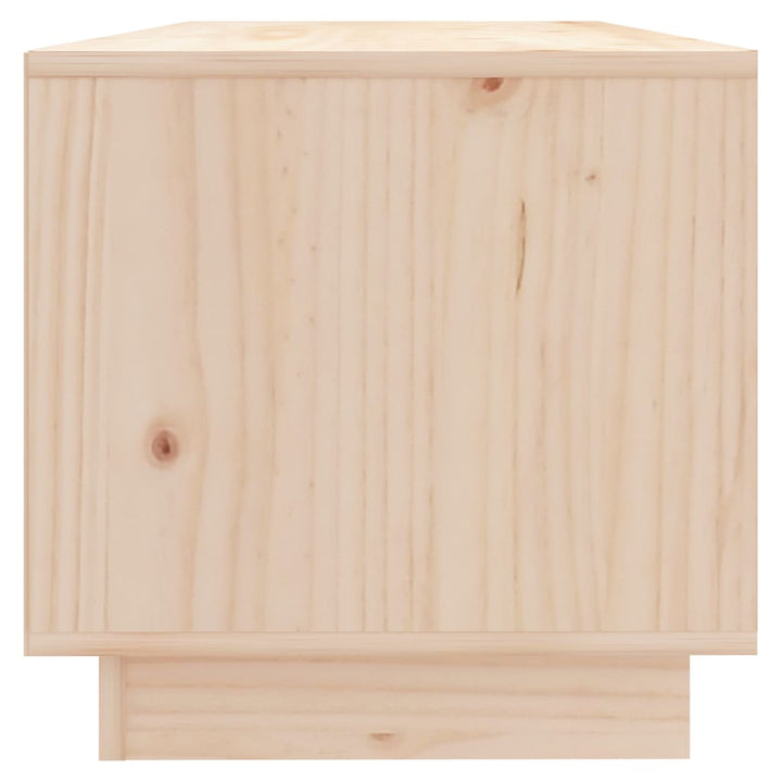 tv-bord 90x35x35 cm massivt fyrretræ