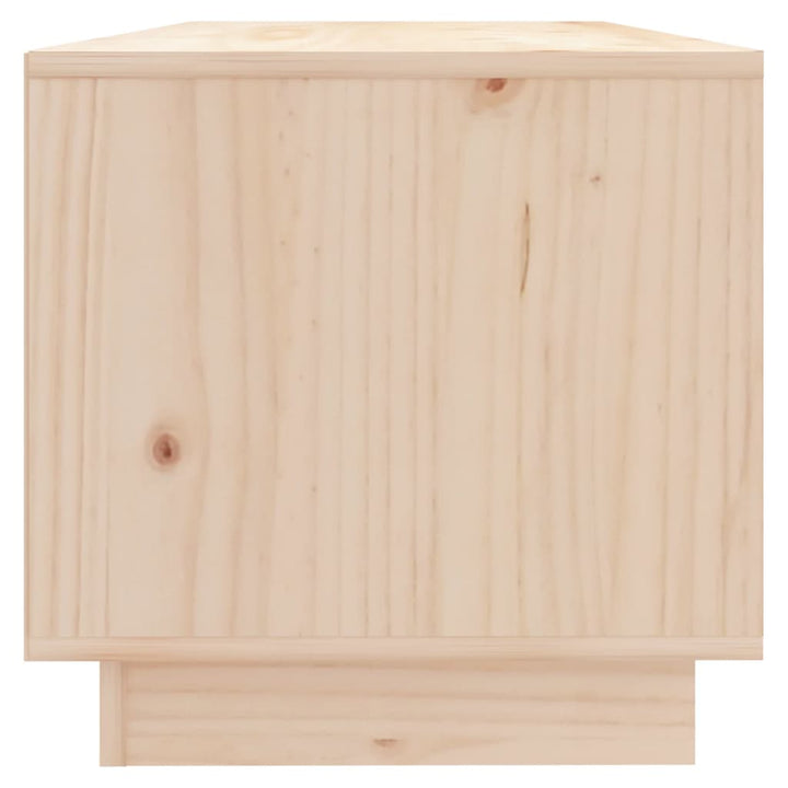 tv-bord 90x35x35 cm massivt fyrretræ