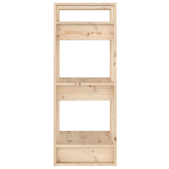 bogreol/rumdeler 41x35x91 cm massivt fyrretræ