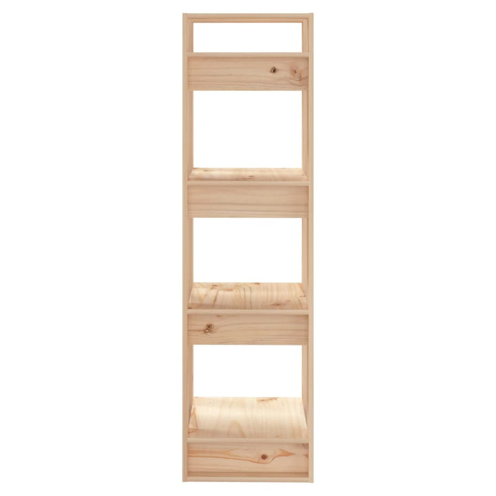 bogreol/rumdeler 41x35x125 cm massivt fyrretræ