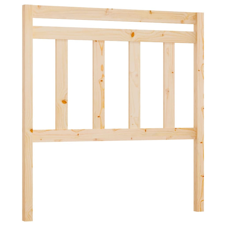 sengegærde 81x4x100 cm massivt fyrretræ