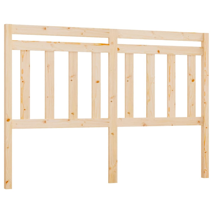 sengegærde 146x4x100 cm massivt fyrretræ
