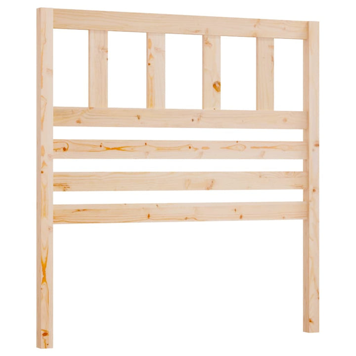 sengegærde 96x4x100 cm massivt fyrretræ