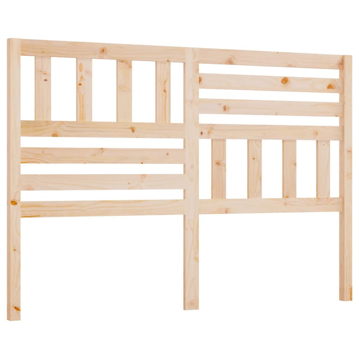 sengegærde 146x4x100 cm massivt fyrretræ