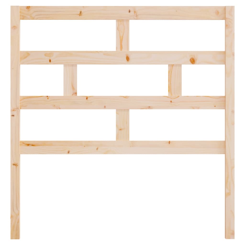 sengegærde 96x4x100 cm massivt fyrretræ