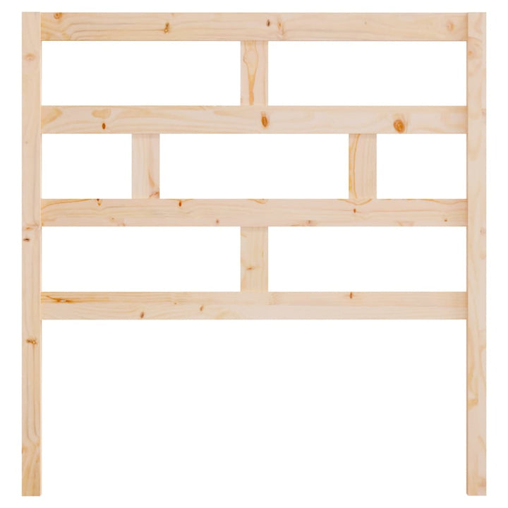 sengegærde 96x4x100 cm massivt fyrretræ