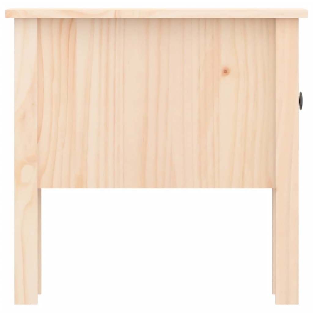 sideborde 2 stk. 50x50x49 cm massivt fyrretræ