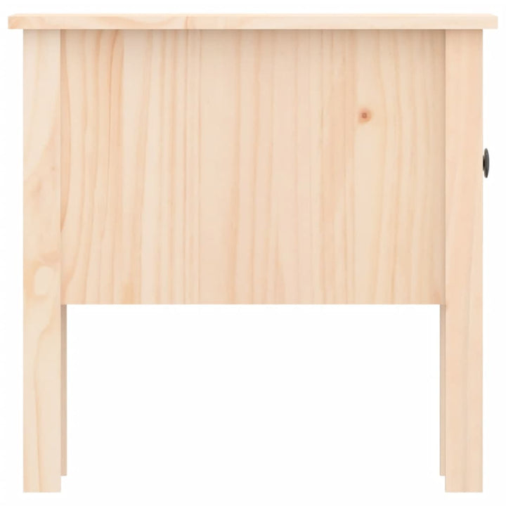 sideborde 2 stk. 50x50x49 cm massivt fyrretræ