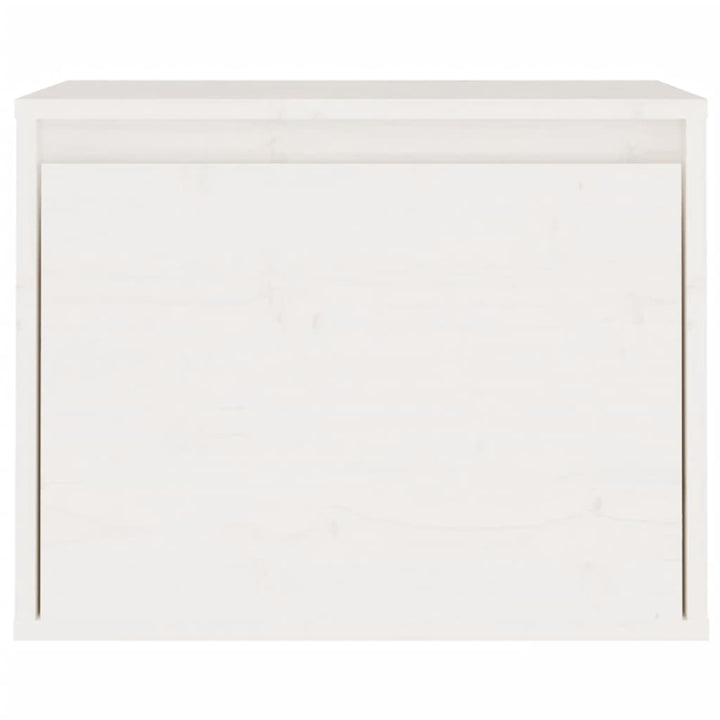 tv-skabe 7 dele massivt fyrretræ hvid