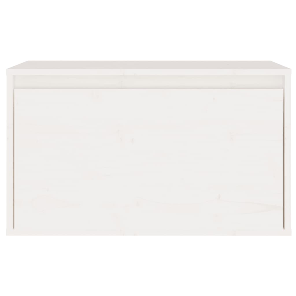 tv-skabe 7 dele massivt fyrretræ hvid