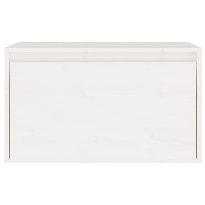 tv-skabe 7 dele massivt fyrretræ hvid