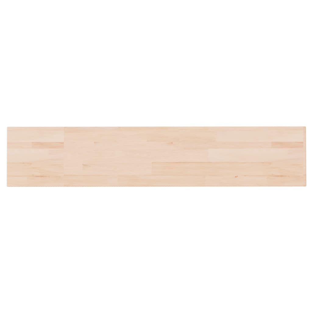 hyldeplade 100x20x1,5 cm ubehandlet massivt egetræ