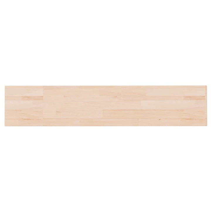 hyldeplade 100x20x1,5 cm ubehandlet massivt egetræ