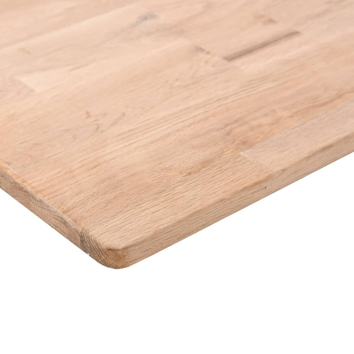 hyldeplade 100x20x1,5 cm ubehandlet massivt egetræ