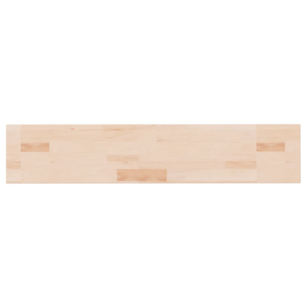 hyldeplade 100x20x2,5 cm ubehandlet massivt egetræ