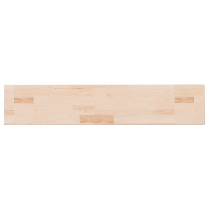 hyldeplade 100x20x2,5 cm ubehandlet massivt egetræ