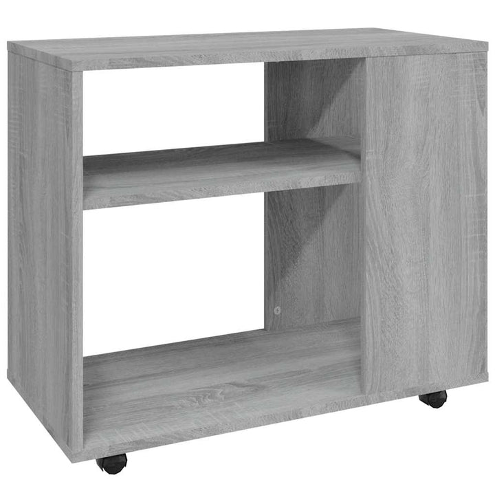 sidebord 70x35x55 cm konstrueret træ grå sonoma-eg