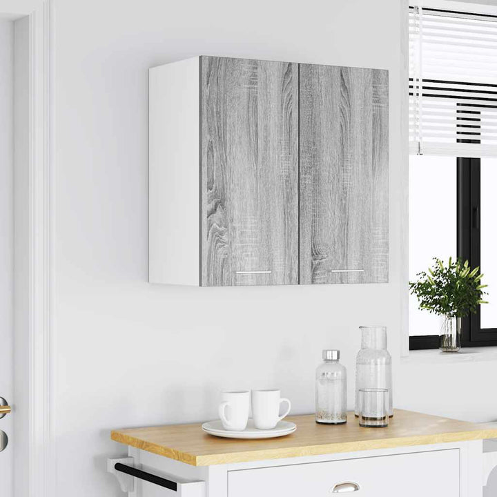hængeskab "Lyon" grå Sonoma 60x31x60 cm konstrueret træ