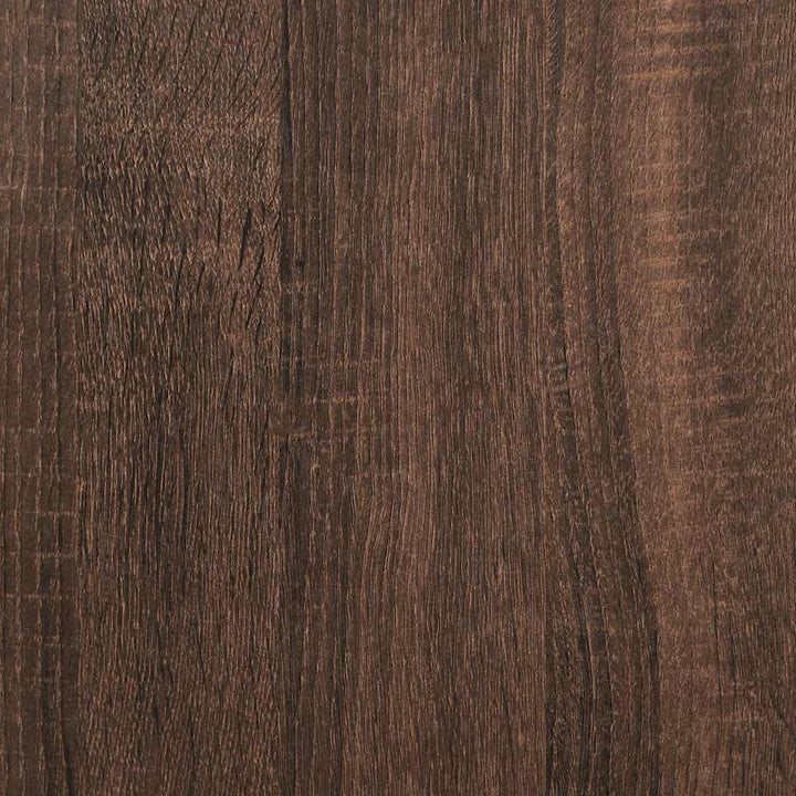 hængeskab "Lyon" brun eg 60x31x60 cm konstrueret træ